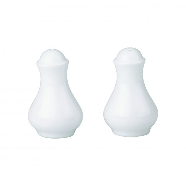 Pepper Shaker - 83x53mm, Chelsea from Royal Porcelain. made out of Porcelain and sold in boxes of 48. Hospitality quality at wholesale price with The Flying Fork!