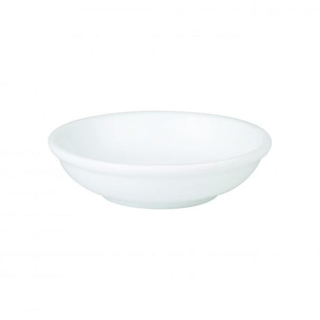 Sauce Dish - 68mm, Chelsea from Royal Porcelain. made out of Porcelain and sold in boxes of 12. Hospitality quality at wholesale price with The Flying Fork!