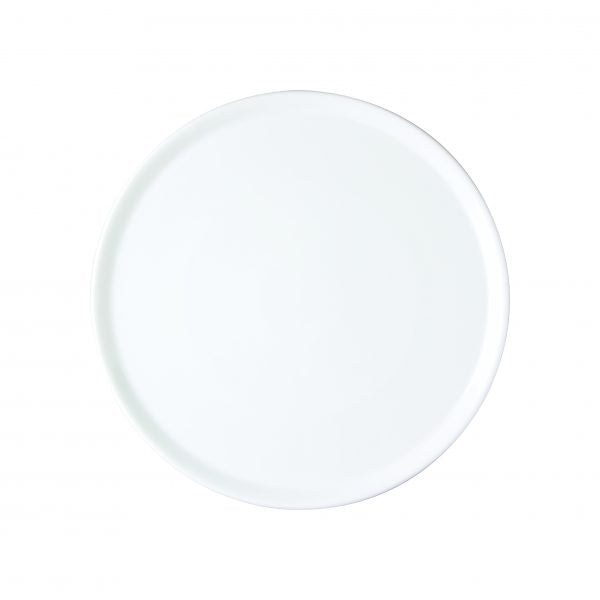 Pizza Plate (0337) - 255mm, Chelsea from Royal Porcelain. made out of Porcelain and sold in boxes of 12. Hospitality quality at wholesale price with The Flying Fork!