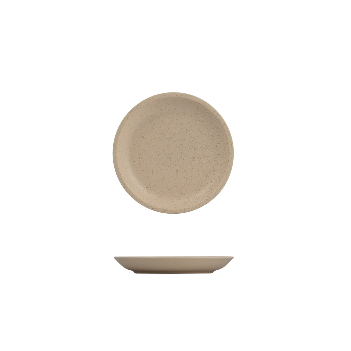 Round Plate 173Mm, Clay from Luzerne. Sold in boxes of 6. Hospitality quality at wholesale price with The Flying Fork!