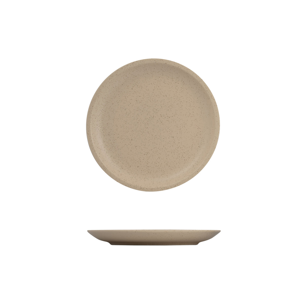 Round Plate -214Mm, Clay from Luzerne. Sold in boxes of 6. Hospitality quality at wholesale price with The Flying Fork!