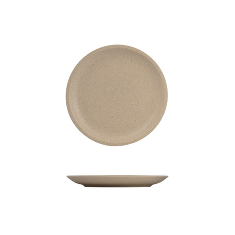 Round Plate -214Mm, Clay from Luzerne. Sold in boxes of 6. Hospitality quality at wholesale price with The Flying Fork!