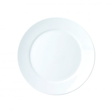 Round Wide Rim Plate (0324) - 290mm, Chelsea from Royal Porcelain. made out of Porcelain and sold in boxes of 12. Hospitality quality at wholesale price with The Flying Fork!