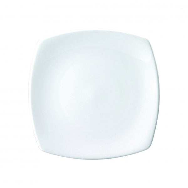 Square Flat Plate (4102) - 240mm, Chelsea from Royal Porcelain. made out of Porcelain and sold in boxes of 12. Hospitality quality at wholesale price with The Flying Fork!