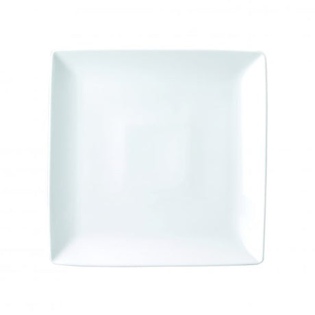 Square Deep Plate (4109) - 190mm, Chelsea from Royal Porcelain. made out of Porcelain and sold in boxes of 24. Hospitality quality at wholesale price with The Flying Fork!
