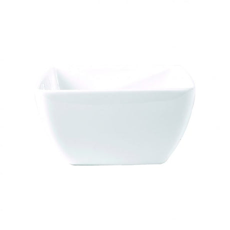 Square Salad Bowl (4122) - 125mm, Chelsea from Royal Porcelain. made out of Porcelain and sold in boxes of 24. Hospitality quality at wholesale price with The Flying Fork!