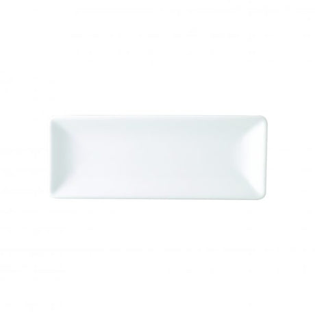 Olive Dish - 215x85mm, Chelsea from Royal Porcelain. made out of Porcelain and sold in boxes of 24. Hospitality quality at wholesale price with The Flying Fork!