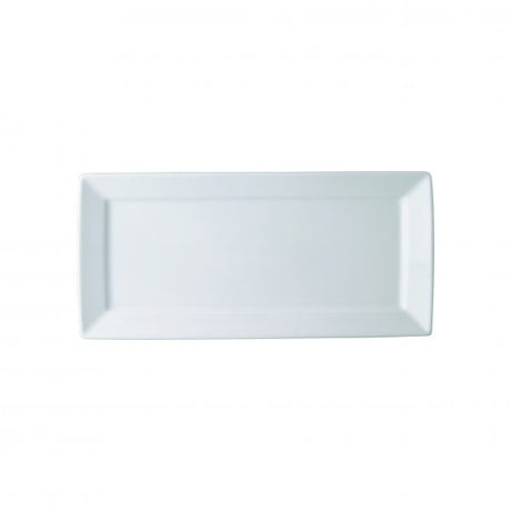 Rectangular Dish - 350x165mm, Chelsea from Royal Porcelain. made out of Porcelain and sold in boxes of 12. Hospitality quality at wholesale price with The Flying Fork!
