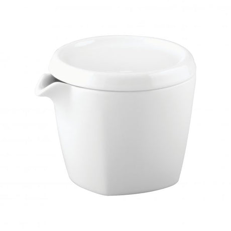 Milk Jug - 0.16Lt, Chelsea from Royal Porcelain. made out of Porcelain and sold in boxes of 12. Hospitality quality at wholesale price with The Flying Fork! 