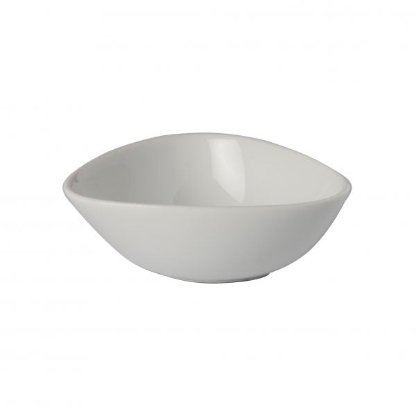 Triangular Dip Dish - 95x90mm, Chelsea from Royal Porcelain. made out of Porcelain and sold in boxes of 12. Hospitality quality at wholesale price with The Flying Fork!