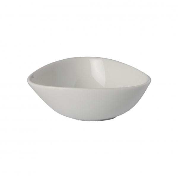 Triangular Fruit Bowl (5626) - 130x125mm, Chelsea from Royal Porcelain. made out of Porcelain and sold in boxes of 12. Hospitality quality at wholesale price with The Flying Fork!