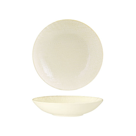 SHARE BOWL-200mm , REACTIVE WHITE from Luzerne. Textured, made out of Ceramic and sold in boxes of 1. Hospitality quality at wholesale price with The Flying Fork!