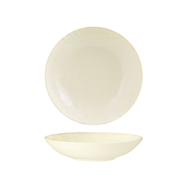 SHARE BOWL-200mm , REACTIVE WHITE from Luzerne. Textured, made out of Ceramic and sold in boxes of 1. Hospitality quality at wholesale price with The Flying Fork!