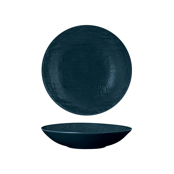 SHARE BOWL-200mm , MATT BLUE from Luzerne. Textured, made out of Ceramic and sold in boxes of 1. Hospitality quality at wholesale price with The Flying Fork!