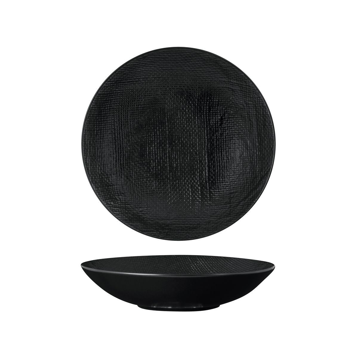 Share Bowl - 230mm, Matt Black: Pack of 4
