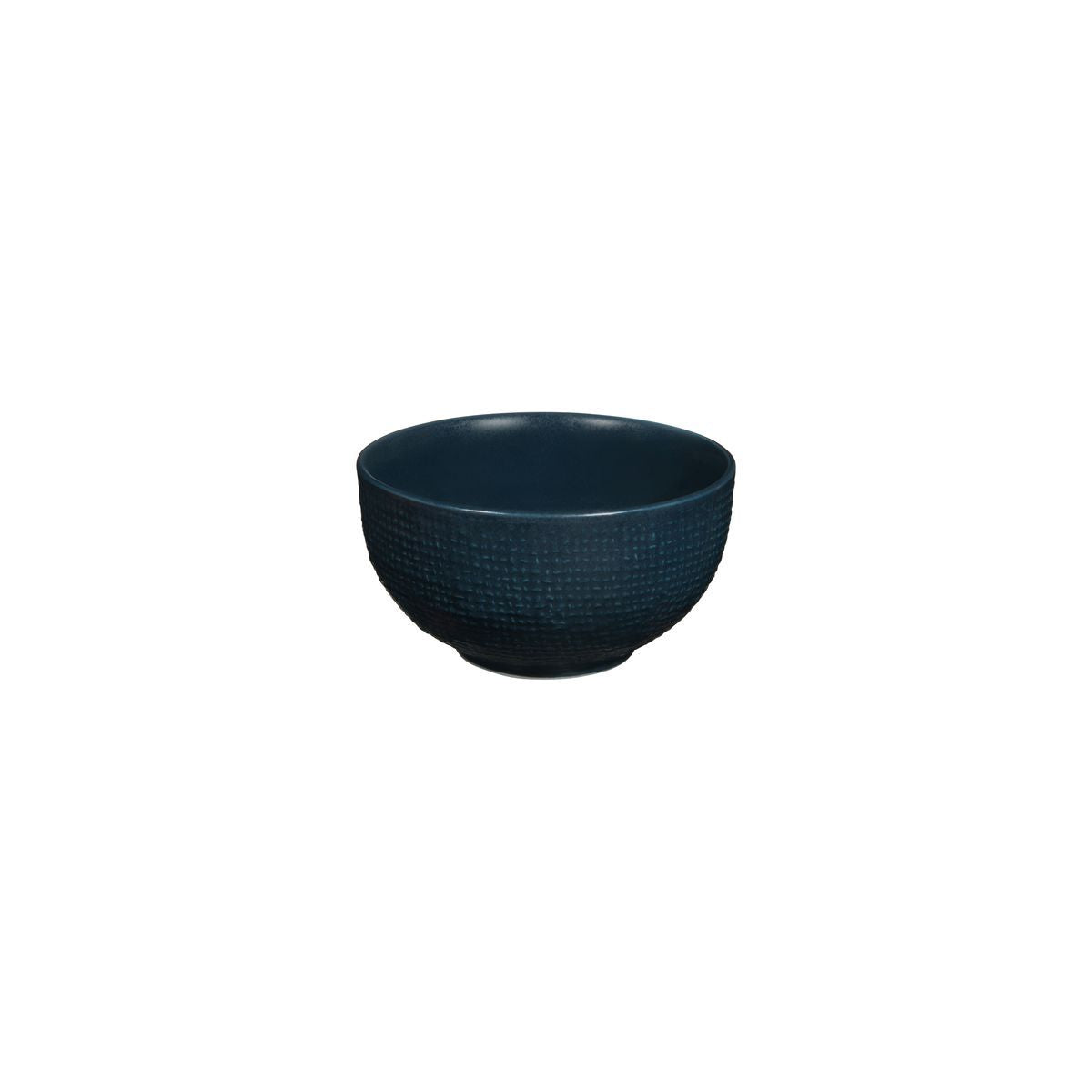 ROUND BOWL-110mm , MATT BLUE from Luzerne. Textured, made out of Ceramic and sold in boxes of 6. Hospitality quality at wholesale price with The Flying Fork!