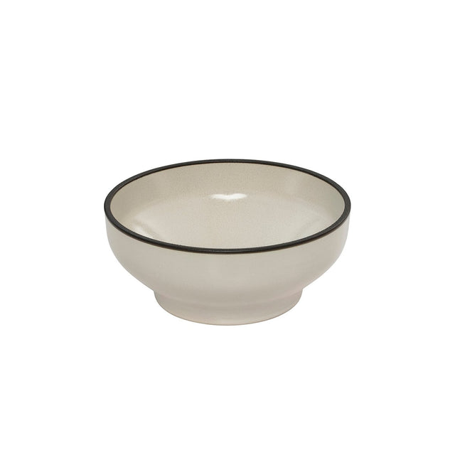 Round Bowl - 160Mm, Dusted White from Luzerne. made out of Ceramic and sold in boxes of 6. Hospitality quality at wholesale price with The Flying Fork!