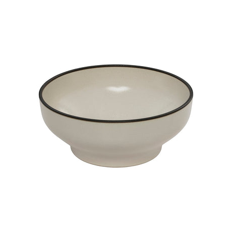Round Bowl - 182Mm, Dusted White from Luzerne. made out of Ceramic and sold in boxes of 4. Hospitality quality at wholesale price with The Flying Fork!