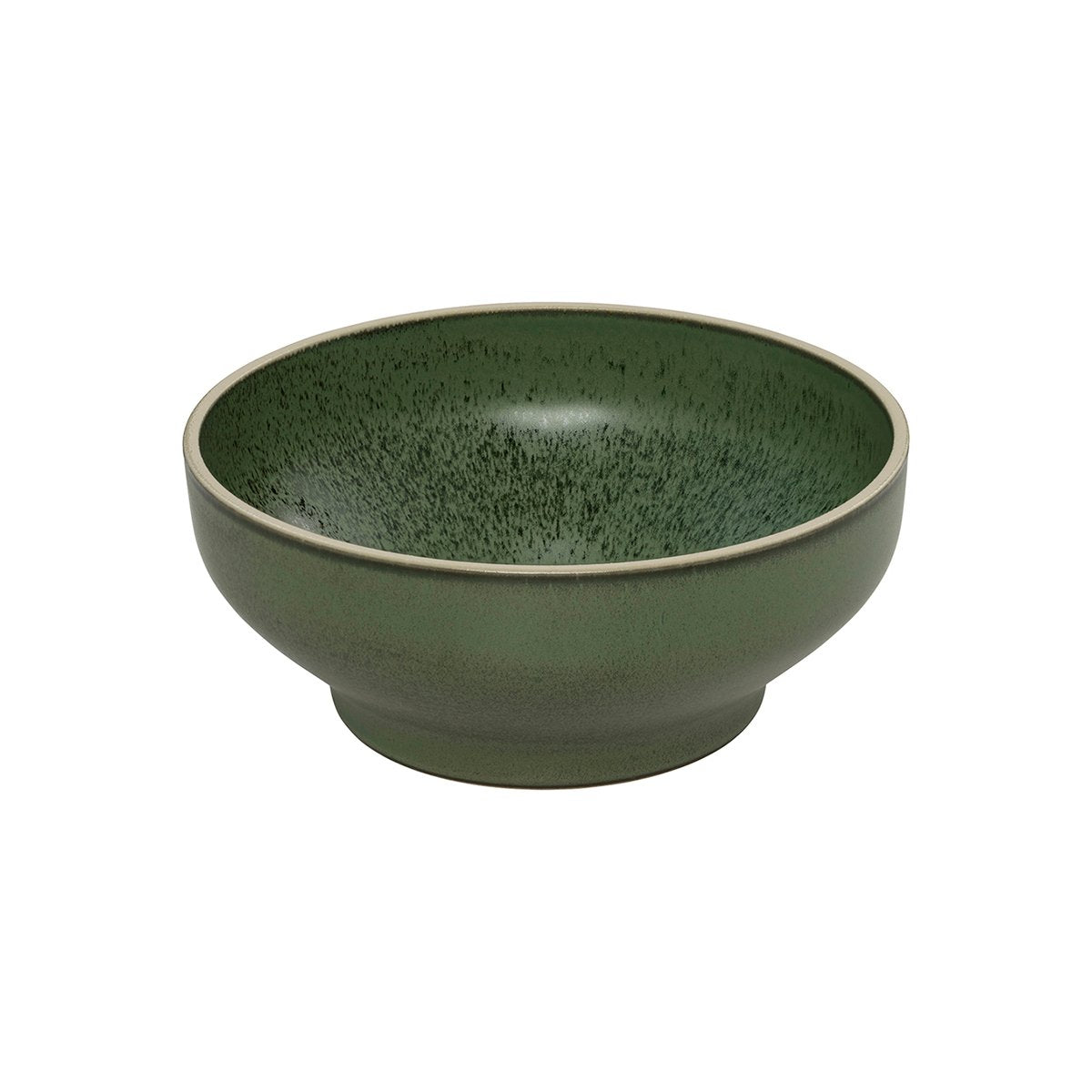 Round Bowl - 182Mm, Smokey Basil from Luzerne. made out of Ceramic and sold in boxes of 4. Hospitality quality at wholesale price with The Flying Fork!