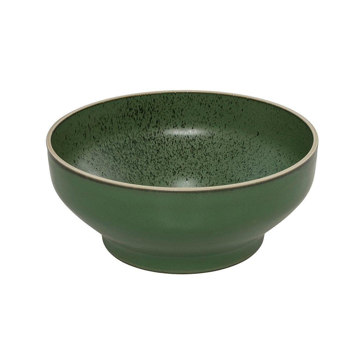 Round Bowl - 212Mm, Smokey Basil from Luzerne. made out of Ceramic and sold in boxes of 3. Hospitality quality at wholesale price with The Flying Fork!