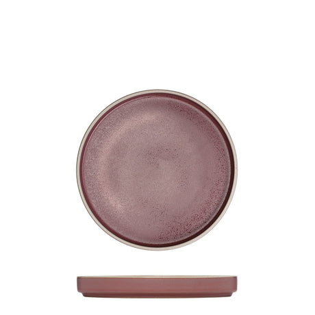 Round Stackable Plate - 160Mm, Smokey Plum from Luzerne. Matt Finish, made out of Ceramic and sold in boxes of 6. Hospitality quality at wholesale price with The Flying Fork!