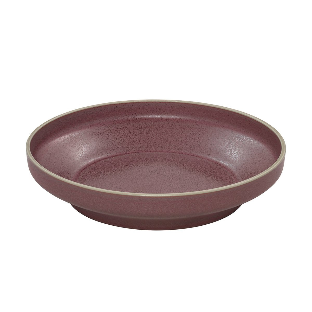 Share Bowl - 228Mm, Smokey Plum from Luzerne. made out of Ceramic and sold in boxes of 4. Hospitality quality at wholesale price with The Flying Fork!