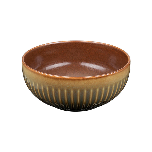 Round Bowl - 1295Ml, Cinnamon from Luzerne. made out of Ceramic and sold in boxes of 3. Hospitality quality at wholesale price with The Flying Fork!