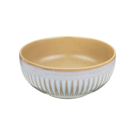 Round Bowl - 1295Ml, Almond from Luzerne. made out of Ceramic and sold in boxes of 3. Hospitality quality at wholesale price with The Flying Fork!