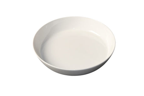 Round Bowl Flared Sides - 230x50mm, White Album from Royal Porcelain. Flared edges, made out of Porcelain and sold in boxes of 24. Hospitality quality at wholesale price with The Flying Fork!
