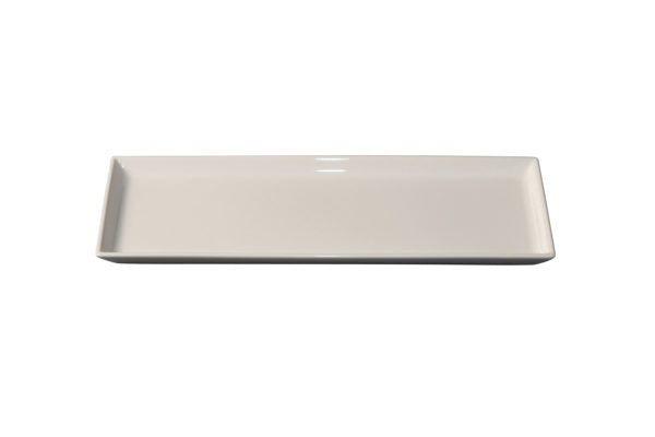 Rectangular Platter Flared Sides - 285x100x15mm, White Album from Royal Porcelain. made out of Porcelain and sold in boxes of 36. Hospitality quality at wholesale price with The Flying Fork!