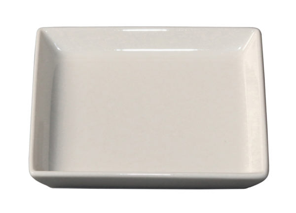Square Plate - 100x100x15mm, White Album from Royal Porcelain. made out of Porcelain and sold in boxes of 72. Hospitality quality at wholesale price with The Flying Fork!