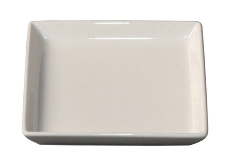 Square Plate - 100x100x15mm, White Album from Royal Porcelain. made out of Porcelain and sold in boxes of 72. Hospitality quality at wholesale price with The Flying Fork!