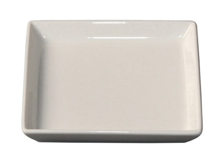 Square Plate - 100x100x15mm, White Album from Royal Porcelain. made out of Porcelain and sold in boxes of 72. Hospitality quality at wholesale price with The Flying Fork! 