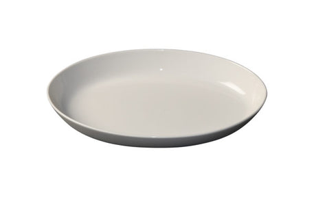 Oval Plate - 285x180x40mm, White Album from Royal Porcelain. made out of Porcelain and sold in boxes of 12. Hospitality quality at wholesale price with The Flying Fork!