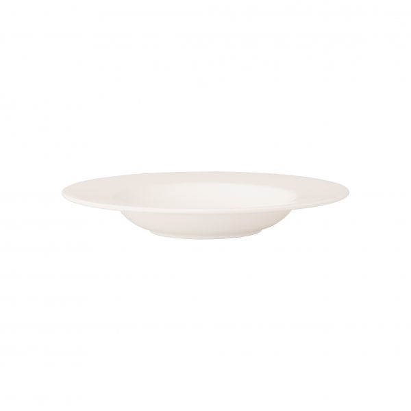 Rim Shape Pasta Plate (B1062) - 280mm, Ascot from Royal Bone China. made out of Bone China and sold in boxes of 6. Hospitality quality at wholesale price with The Flying Fork!