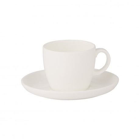 Tapered Coffee Cup (B1011) - 0.20Lt, Ascot from Royal Bone China. made out of Bone China and sold in boxes of 1. Hospitality quality at wholesale price with The Flying Fork!