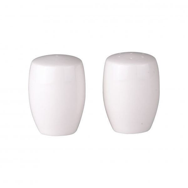 Salt Shaker (B1037) - 70x73mm, Ascot from Royal Bone China. made out of Bone China and sold in boxes of 1. Hospitality quality at wholesale price with The Flying Fork!