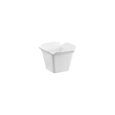 Paper Look Take Away Container - 100x75mm, Fortessa Food Truck from Fortessa. made out of Ceramic and sold in boxes of 4. Hospitality quality at wholesale price with The Flying Fork!