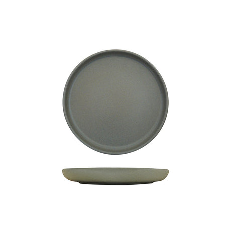 Round Plate - 220mm, Green, Eclipse