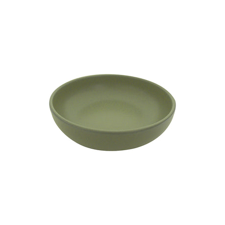 Round Bowl - 160mm, Green, Eclipse from Eclipse. made out of Ceramic and sold in boxes of 6. Hospitality quality at wholesale price with The Flying Fork!