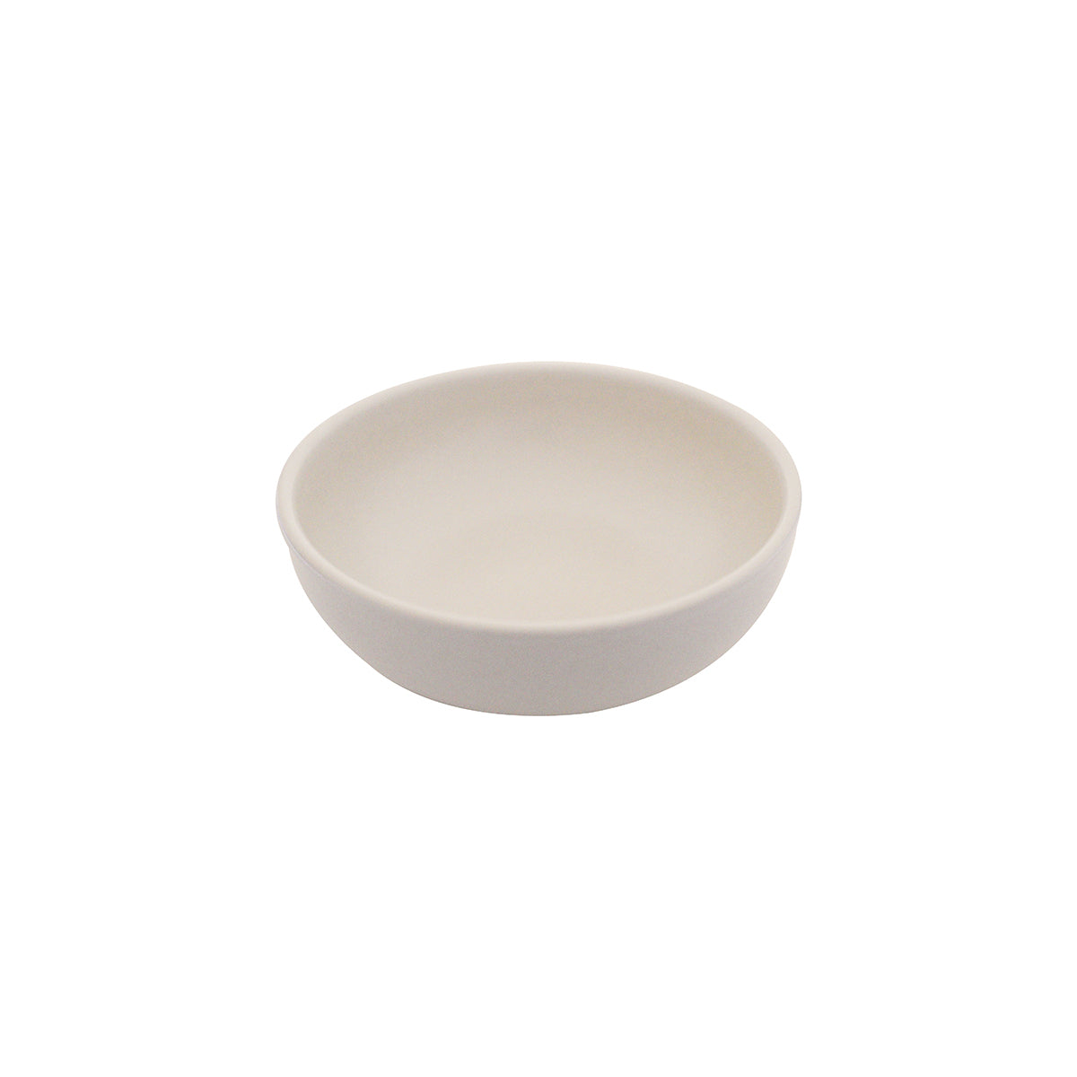 Round Bowl - 125mm, Cream, Eclipse from Eclipse. made out of Ceramic and sold in boxes of 6. Hospitality quality at wholesale price with The Flying Fork!