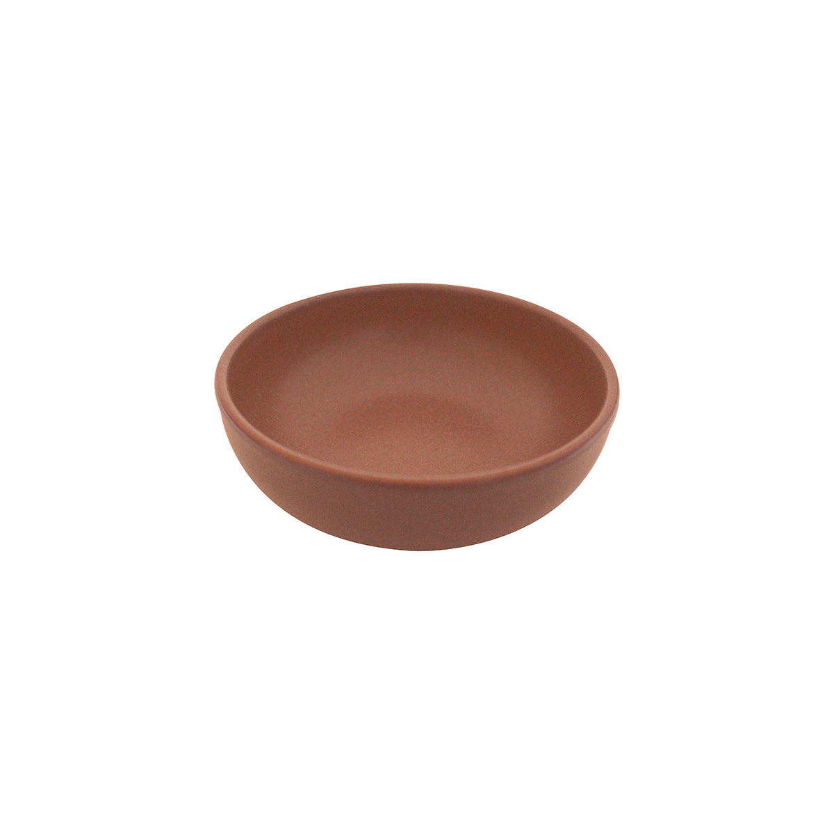 Round Bowl - 125mm, Brown, Eclipse from Eclipse. made out of Ceramic and sold in boxes of 6. Hospitality quality at wholesale price with The Flying Fork!