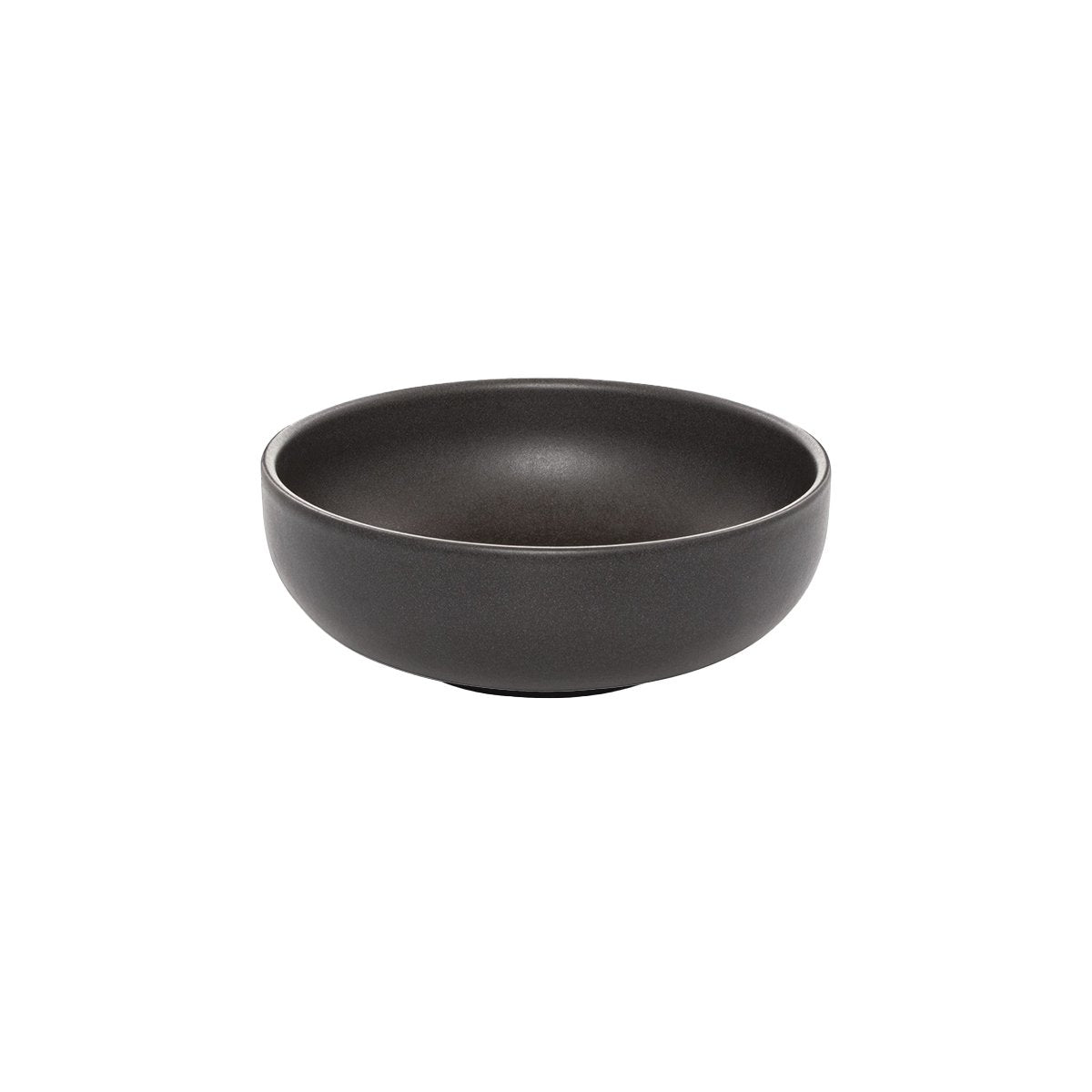 Round Bowl - 125Mm, Black from Eclipse. made out of Ceramic and sold in boxes of 6. Hospitality quality at wholesale price with The Flying Fork!