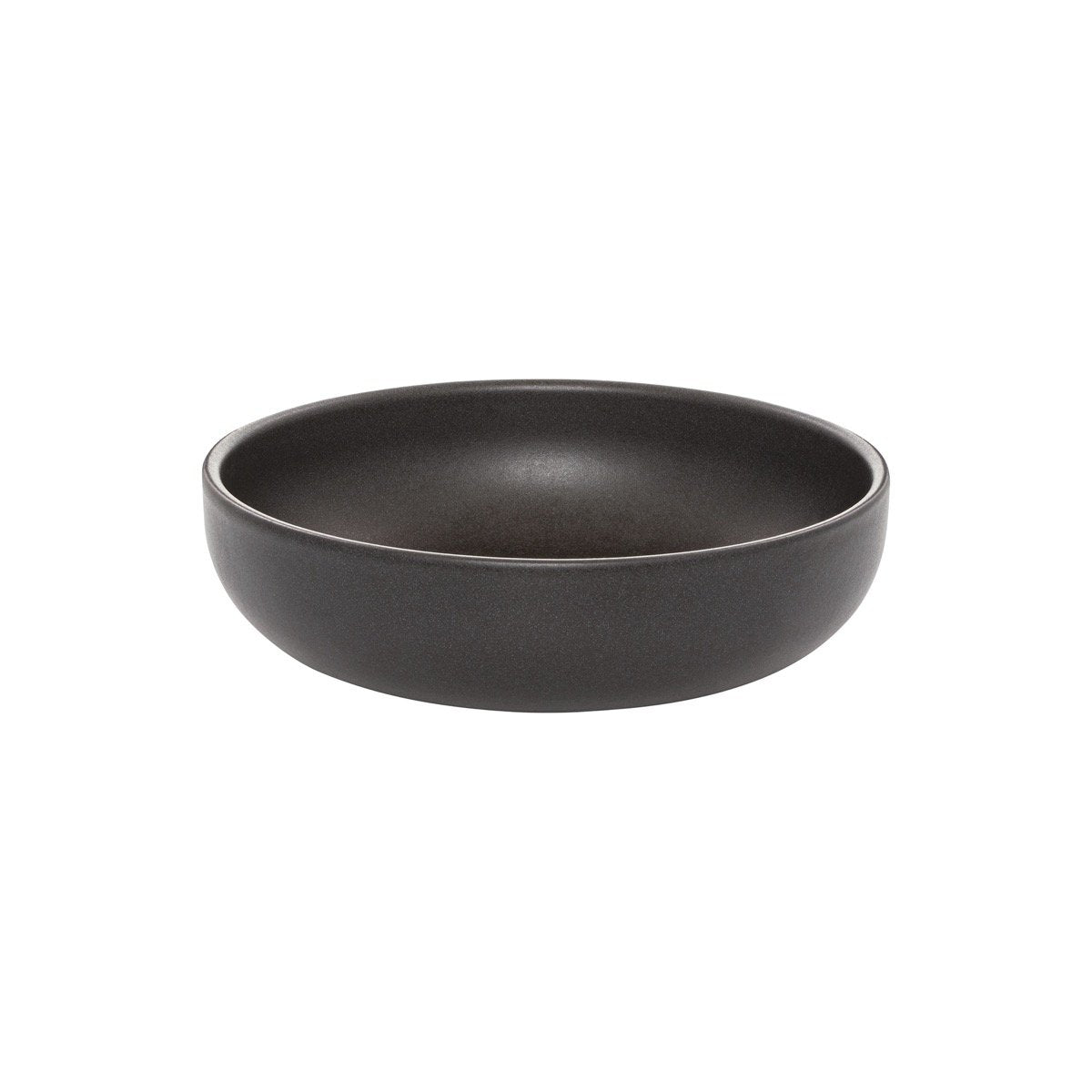 Round Bowl - 160Mm, Black from Eclipse. made out of Ceramic and sold in boxes of 6. Hospitality quality at wholesale price with The Flying Fork!