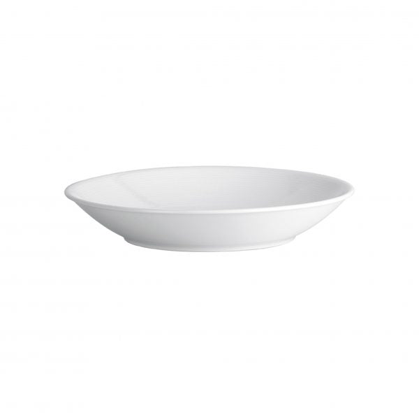 Deep Round Plate (930-0328) - 285mm, Aura from Rene Ozorio. made out of Porcelain and sold in boxes of 6. Hospitality quality at wholesale price with The Flying Fork!