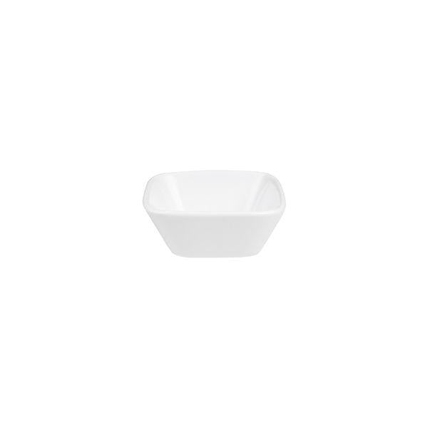 Square Sauce Dish - 80X80X30Mm from Ryner Tableware. made out of Porcelain and sold in boxes of 15. Hospitality quality at wholesale price with The Flying Fork!
