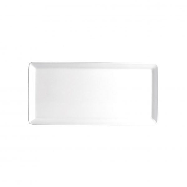 Rectangular Tray (931-4024) - 230x240x10mm, Aura from Rene Ozorio. made out of Porcelain and sold in boxes of 1. Hospitality quality at wholesale price with The Flying Fork!