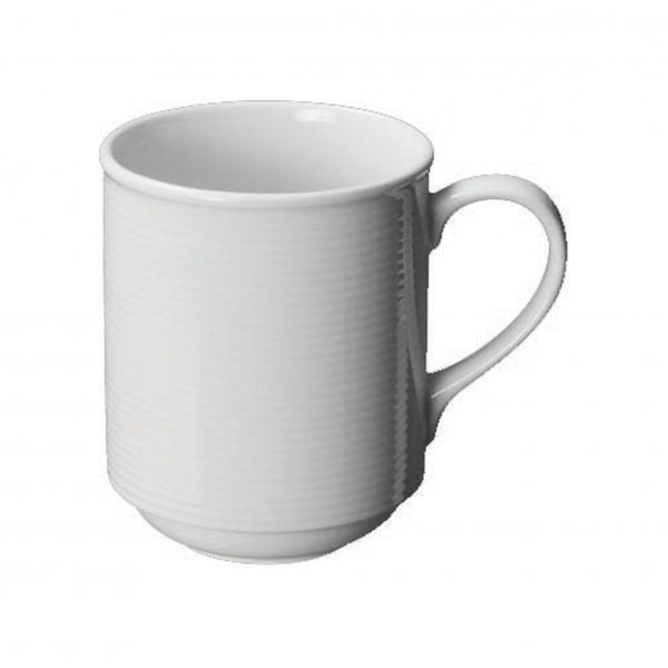Stackable Coffee Mug (312413) - 300ml, Aura from Rene Ozorio. made out of Porcelain and sold in boxes of 6. Hospitality quality at wholesale price with The Flying Fork!