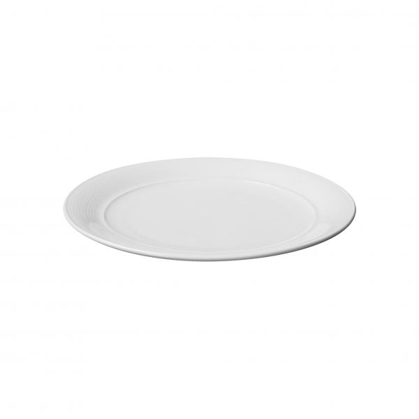 Flat Round Plate (931-1074) - 240mm, Aura from Rene Ozorio. made out of Porcelain and sold in boxes of 1. Hospitality quality at wholesale price with The Flying Fork!