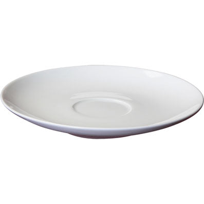 Saucer - For 96487 Cappuccino Cup, 160mm, Alto from Patra by Nikko. made out of Porcelain and sold in boxes of 6. Hospitality quality at wholesale price with The Flying Fork!
